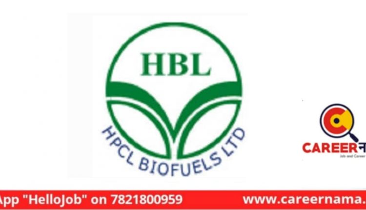 Hpcl Biofuels Recruitment For Posts Apply Online