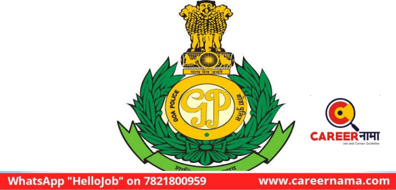 goa police bharati