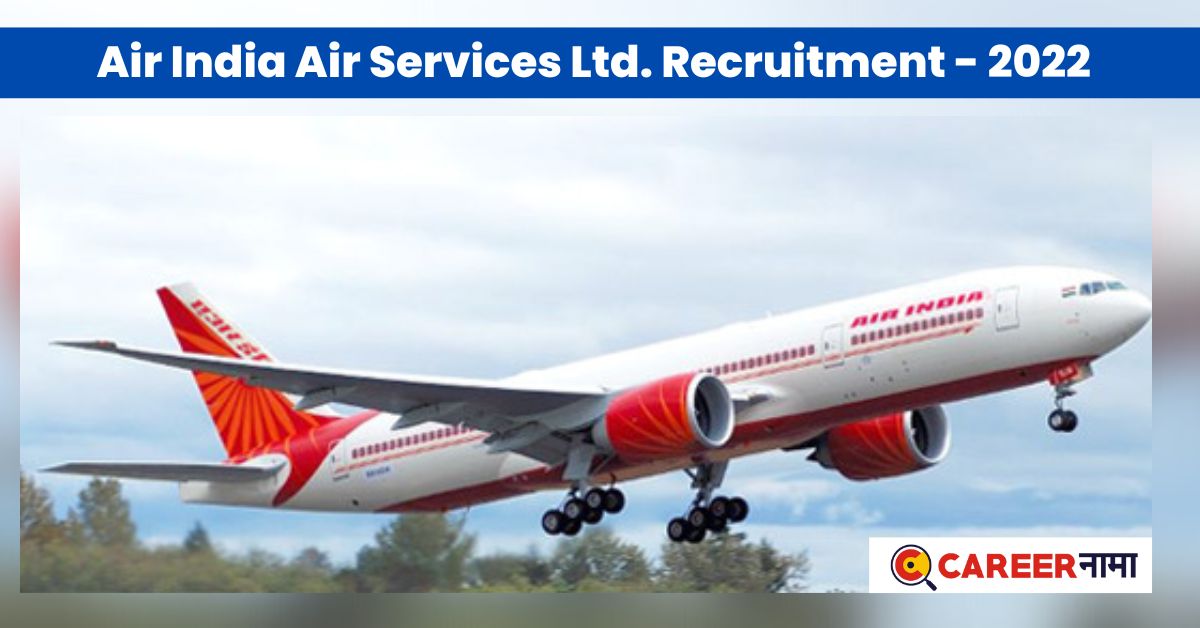 Job Alert Air india Air Services